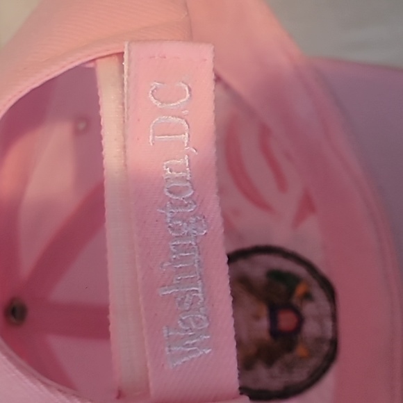 Washington DC HAT PINK PATCH - Picture 5 of 6